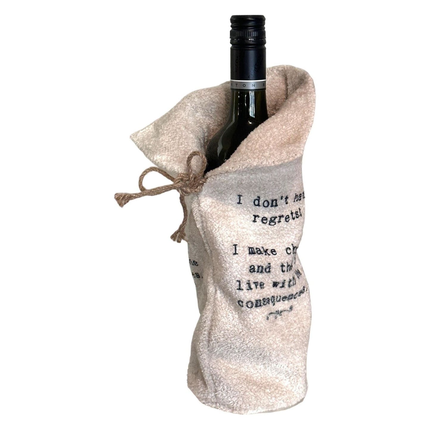 I don't have regrets...