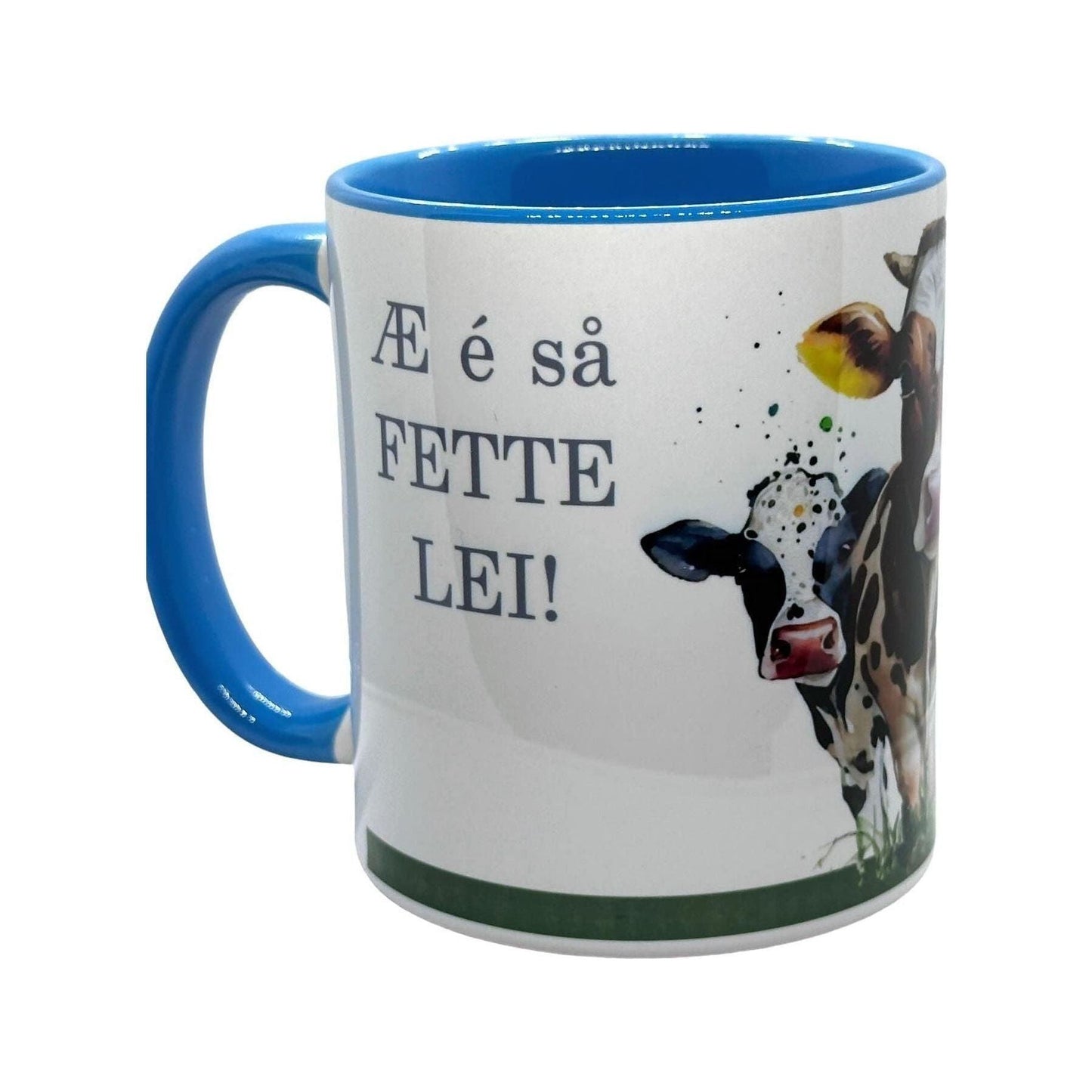 Æ e så FETTE LEI! - Morsomme krus med tekst – 7 ulike farger
