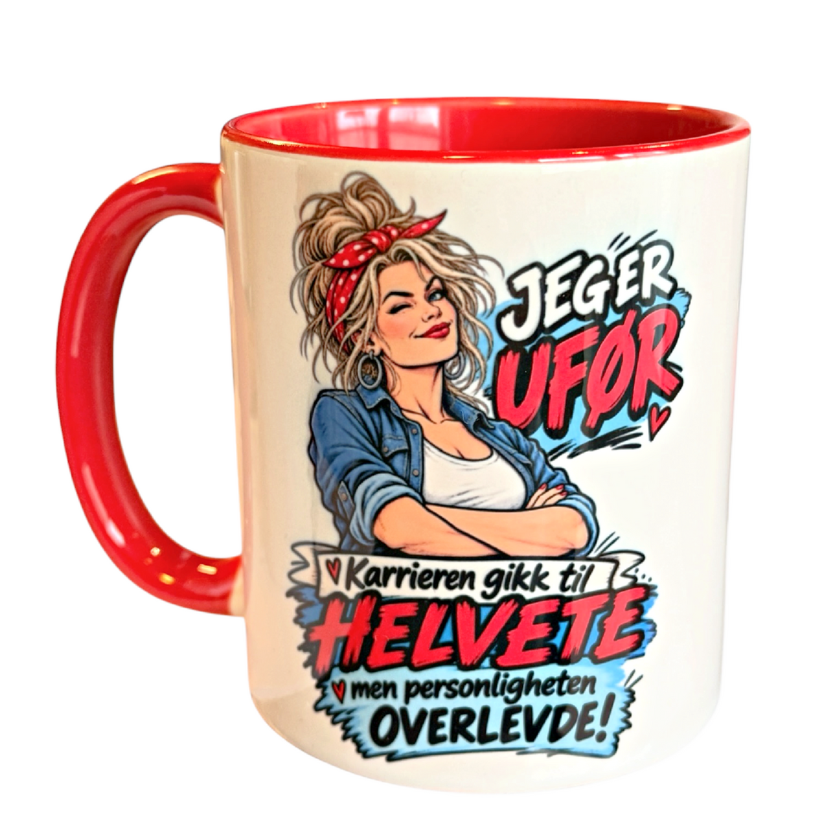 JEG ER UFØR - Kopp