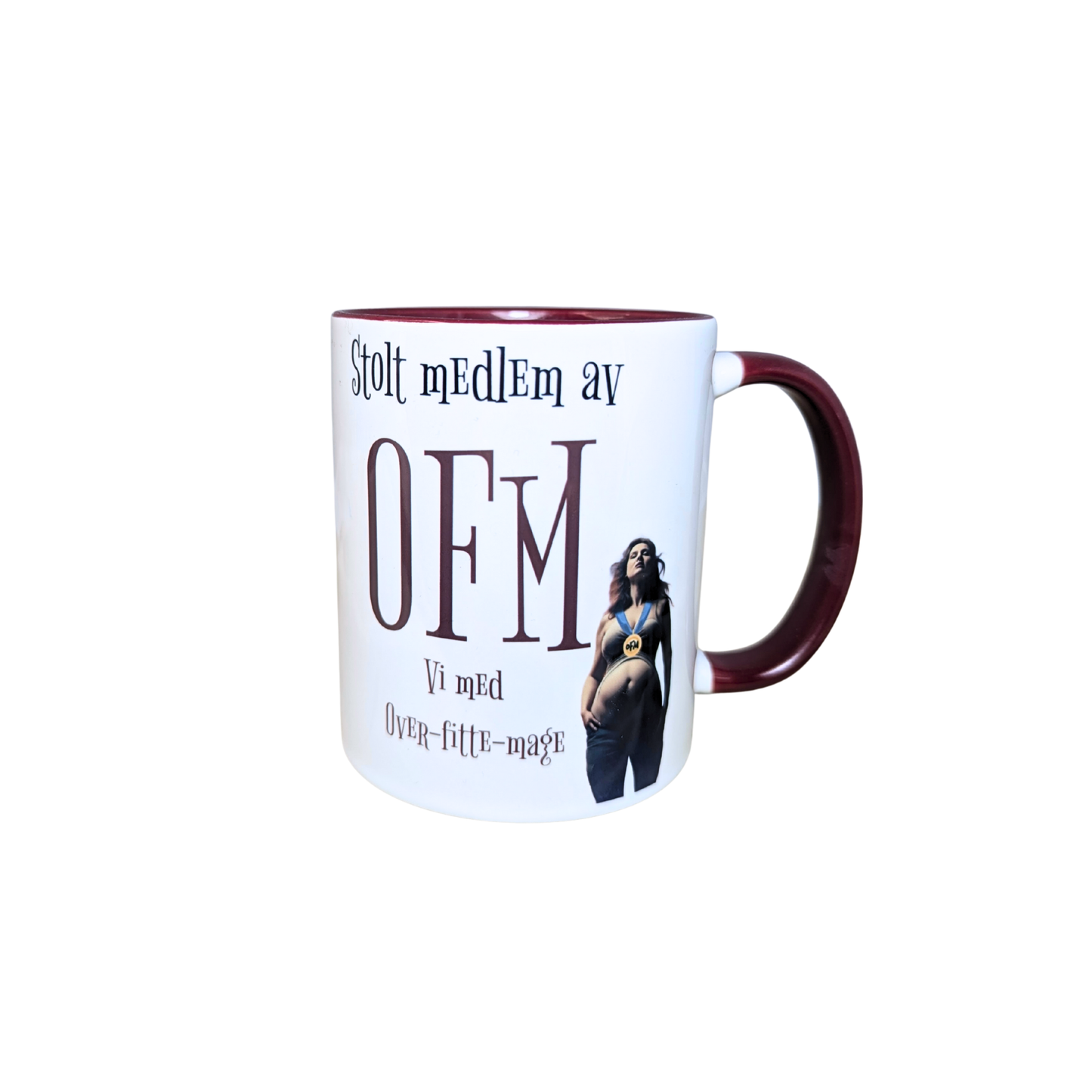 OFM - Vi med overfitte mage -Krus