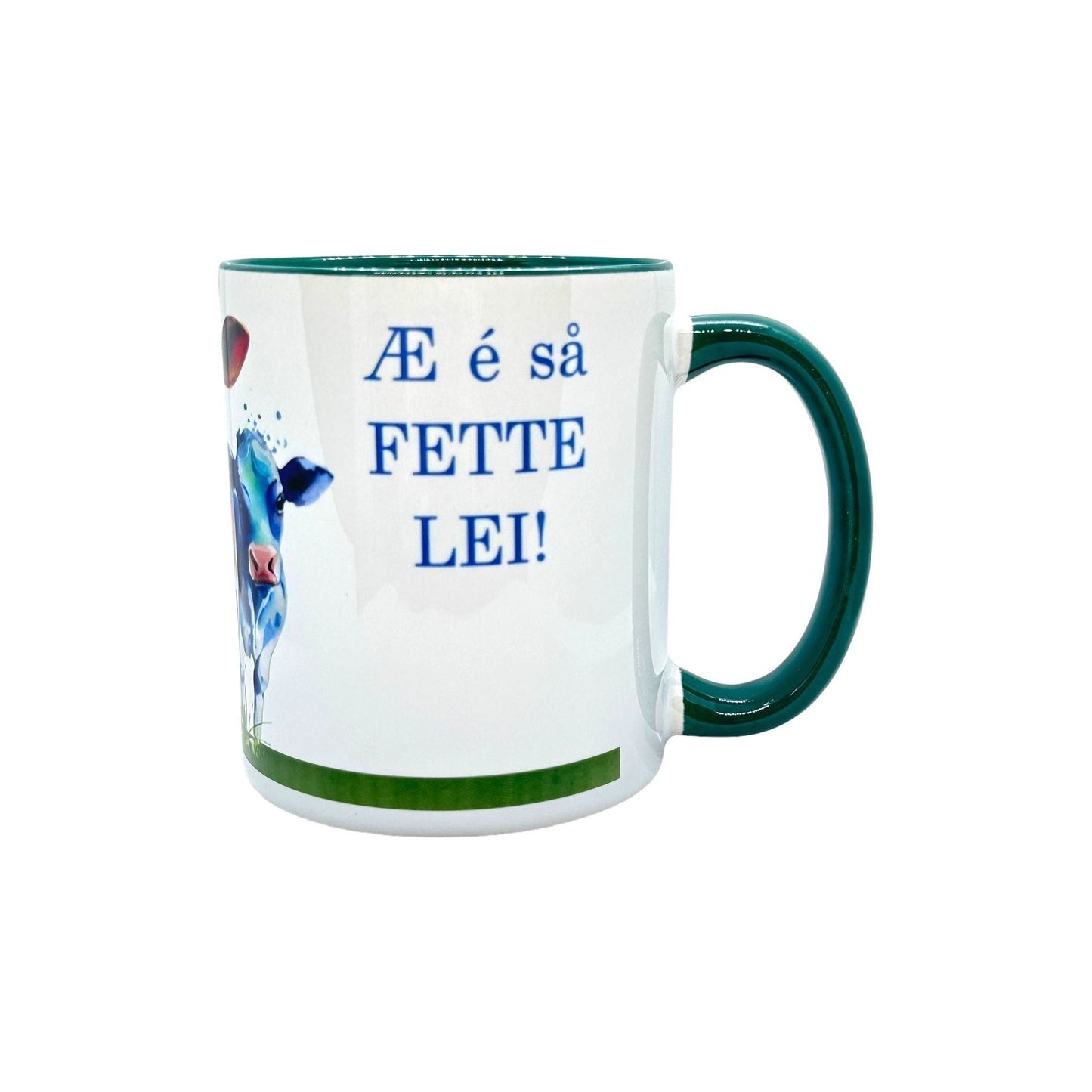 Æ e så FETTE LEI! - Morsomme krus med tekst – 7 ulike farger