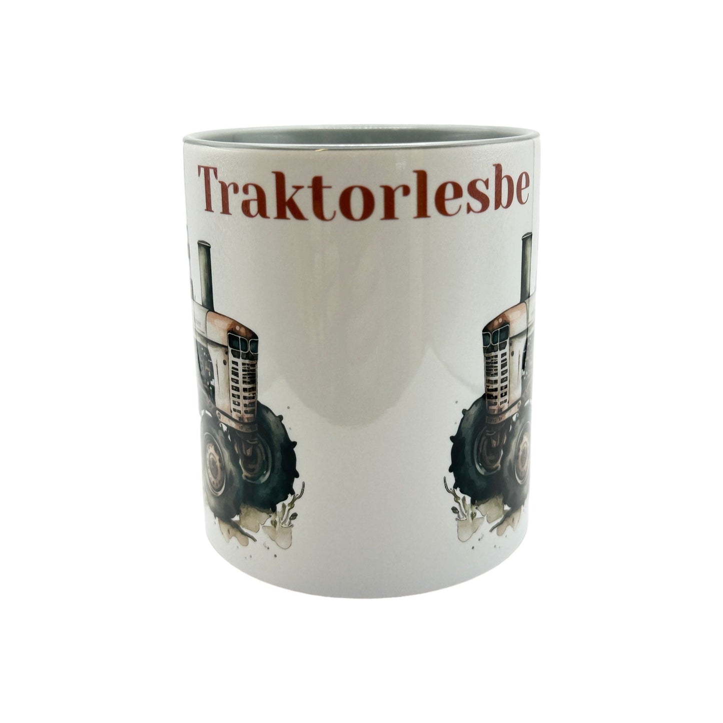 Traktorlesbe -Krus for den røffe typen
