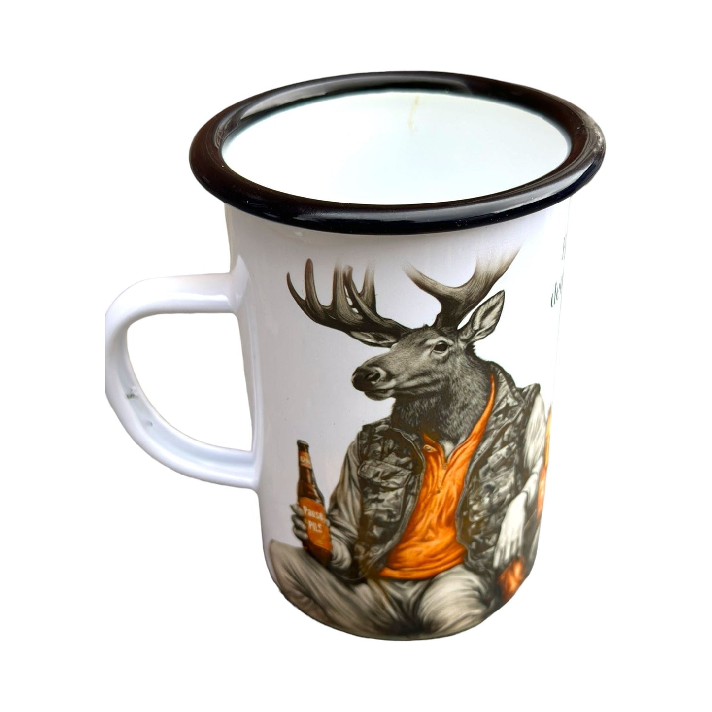 Jaktkoppen - Emaljekopp som rommer 450 ML