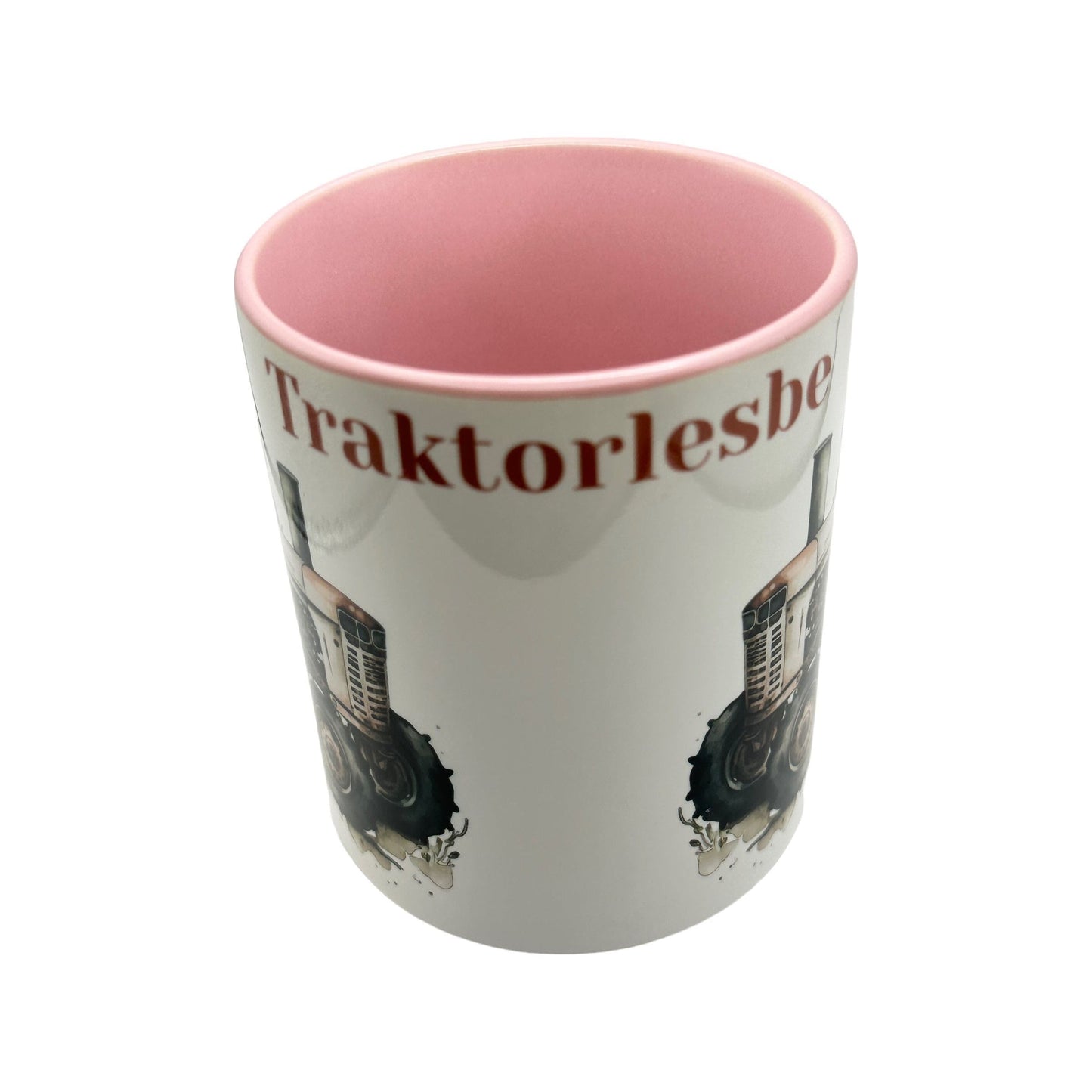 Traktorlesbe -Krus for den røffe typen