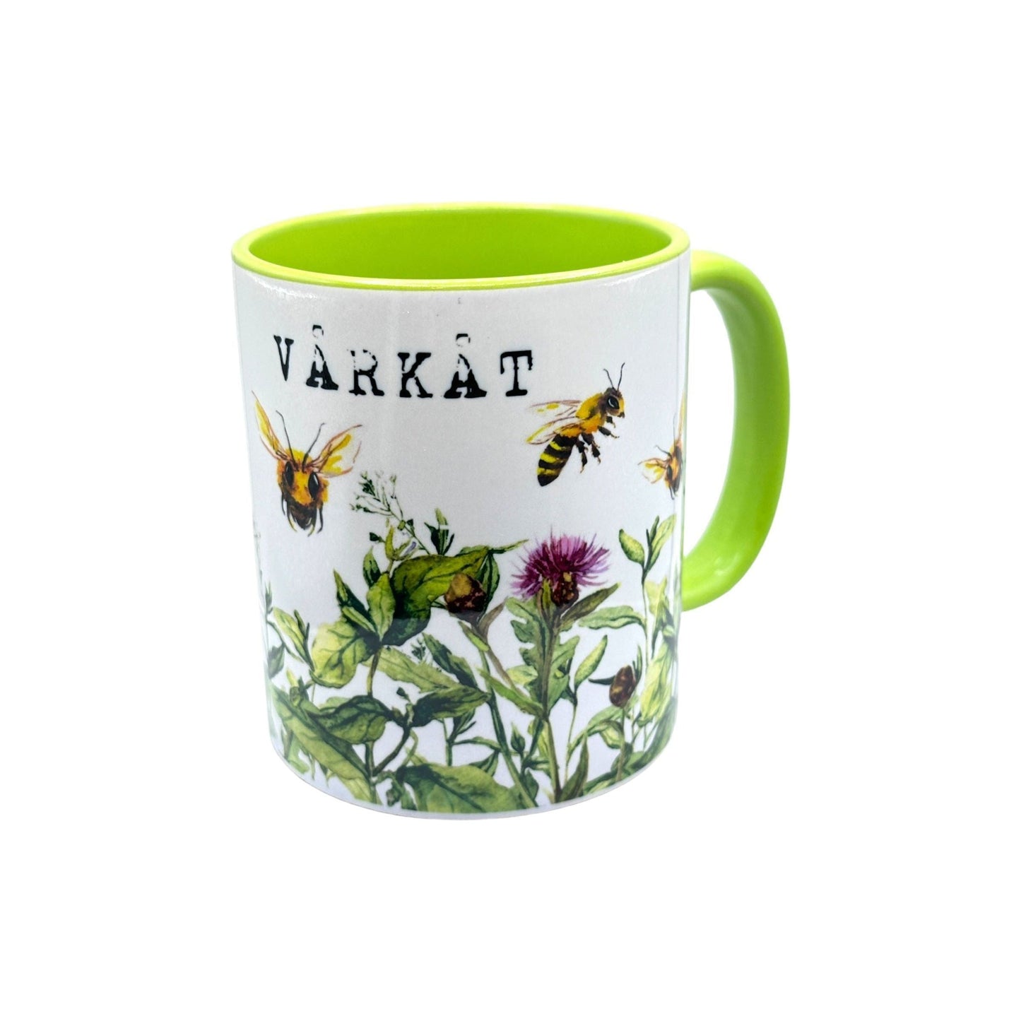 VÅRKÅT -Krus med muntert motiv. Finnes i 2 ulike farger.