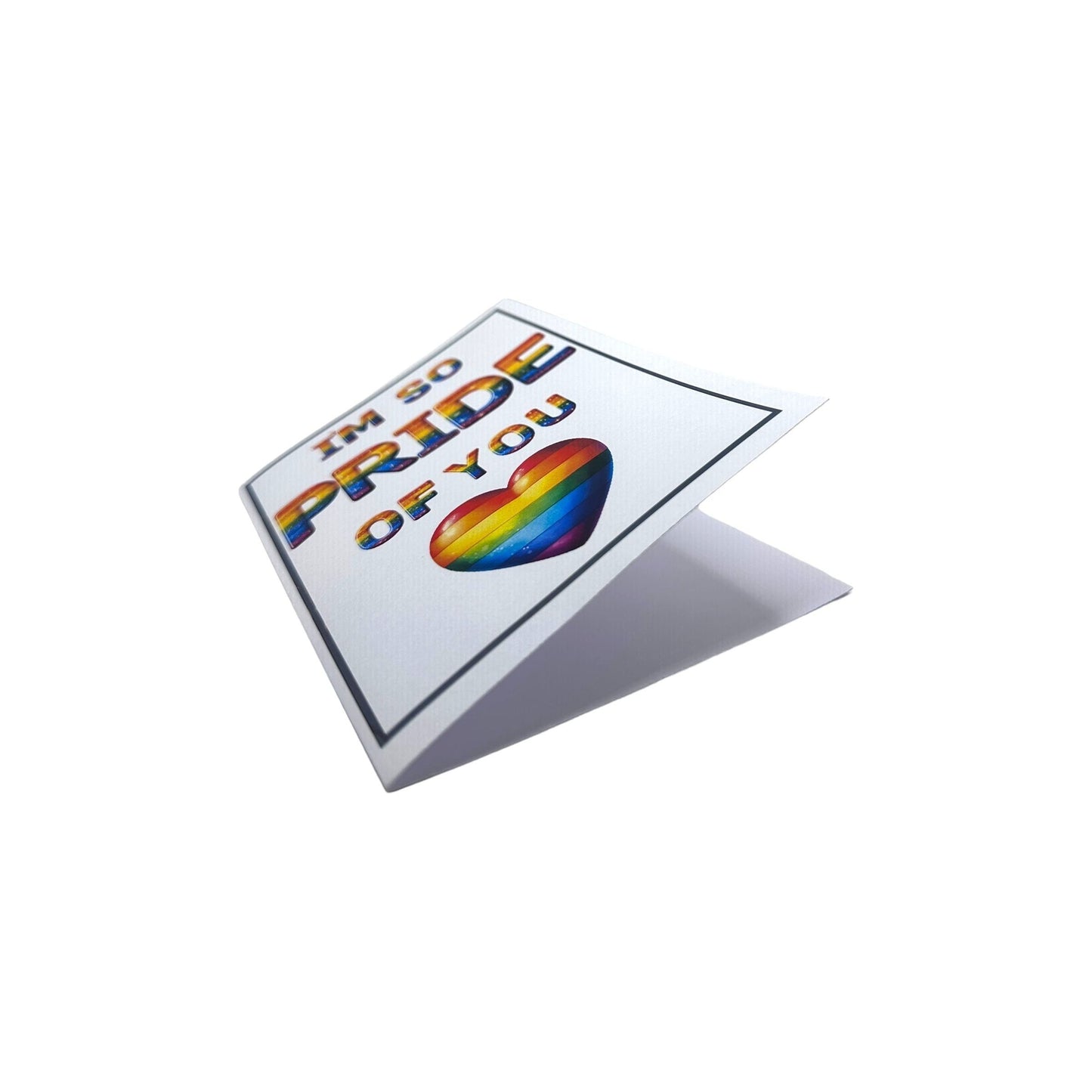 Gratulasjonskort - I'm so PRIDE of you