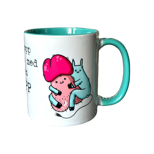 Liten snopp -Krus i 3 ulike farger