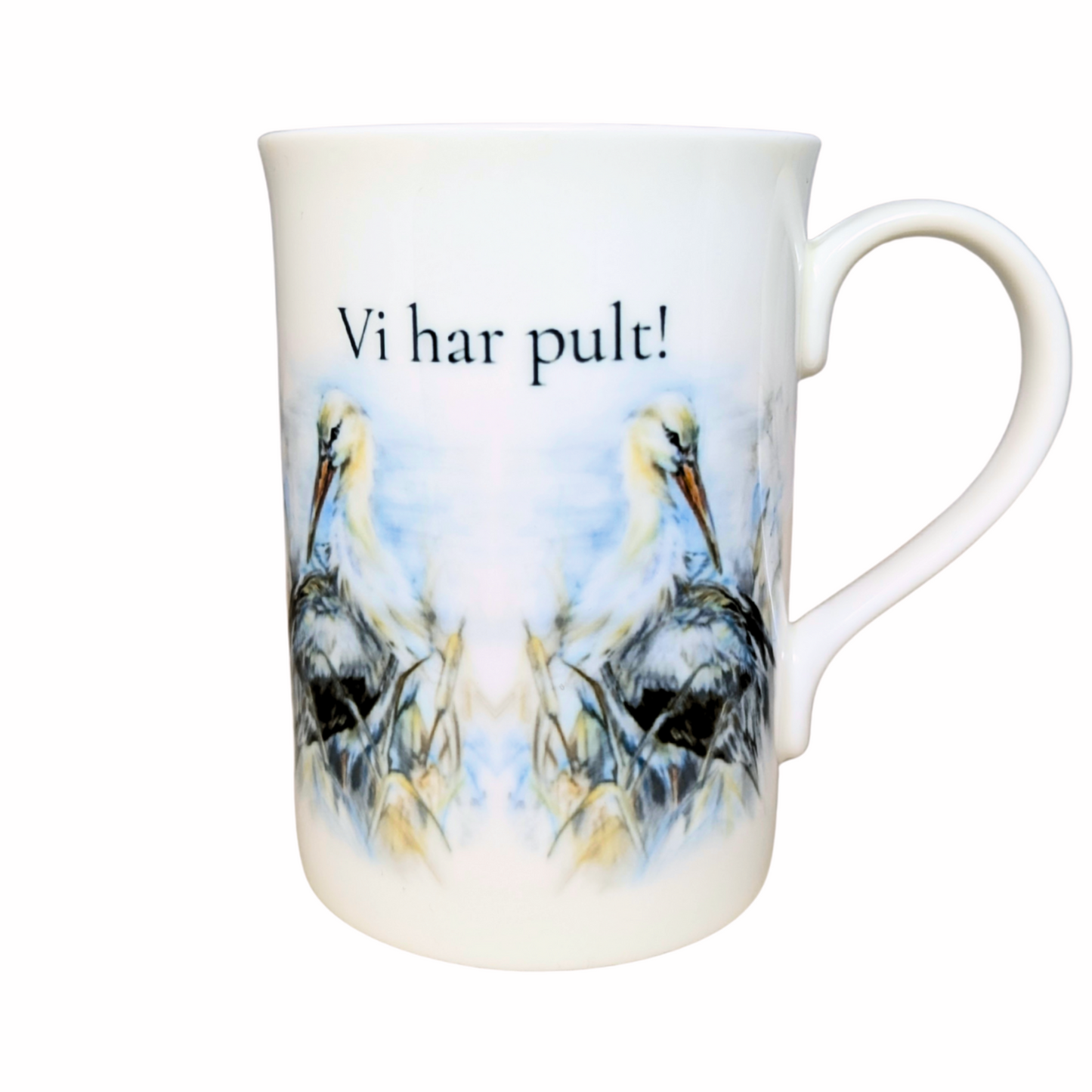 Vi har pult... -Porselenskoppen som popper nyheten for deg!