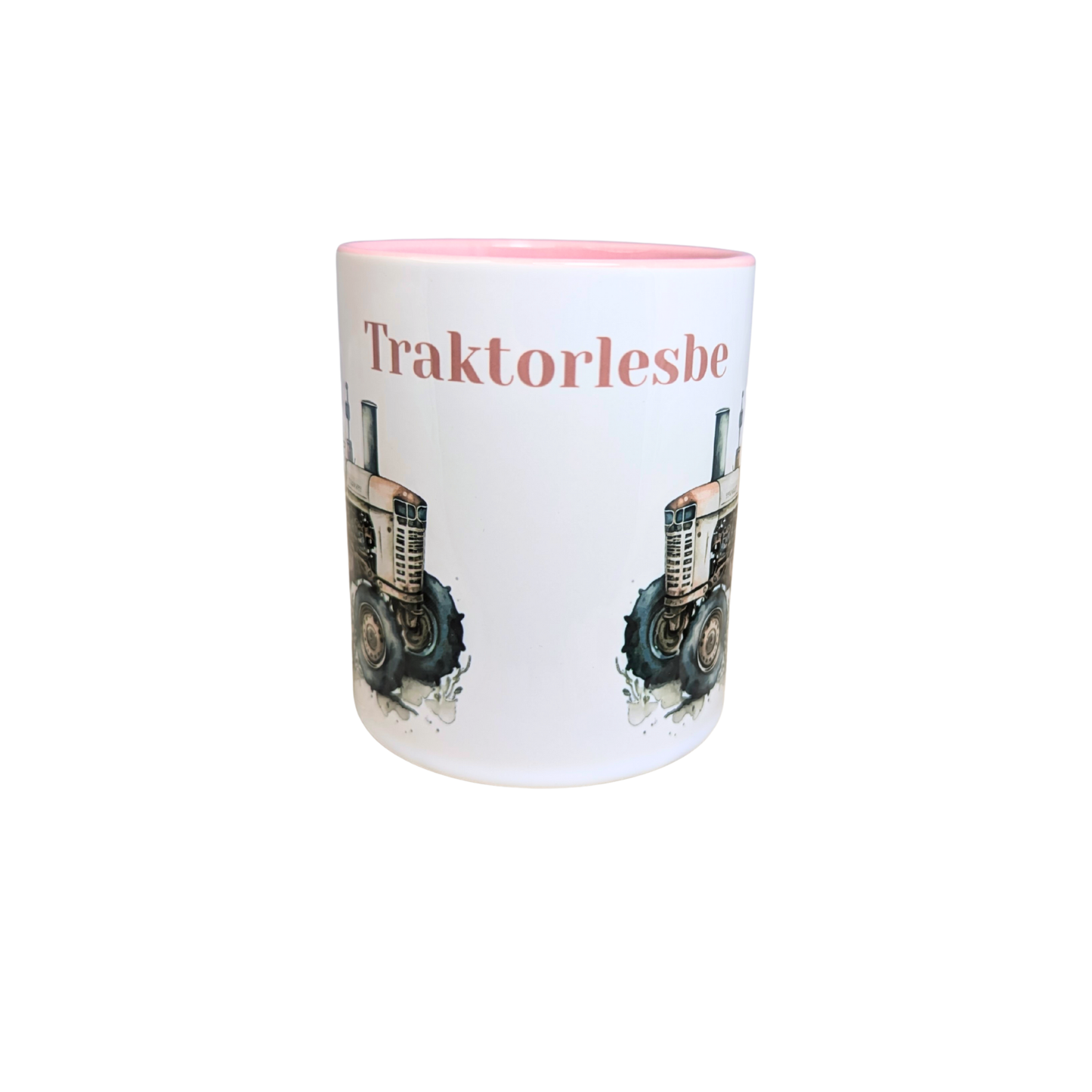 Traktorlesbe -Krus for den røffe typen