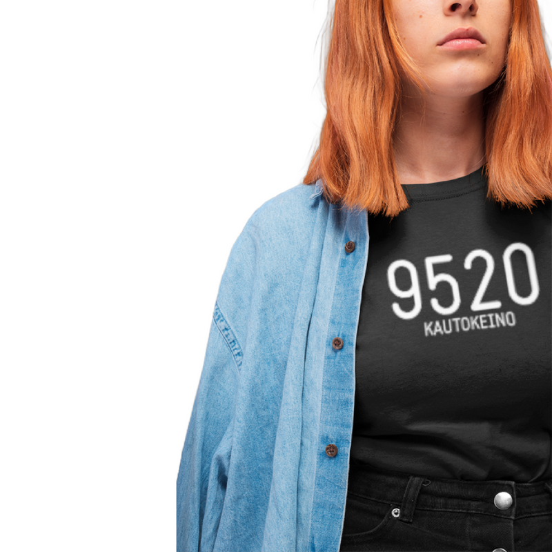 DITT Postnummer på T-Skjorta - droyetekster.no