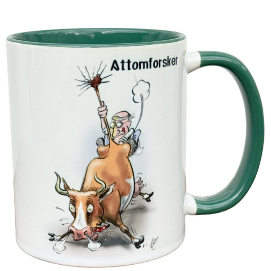 Attomforsker -KRUS illustrert av Kjetil strand