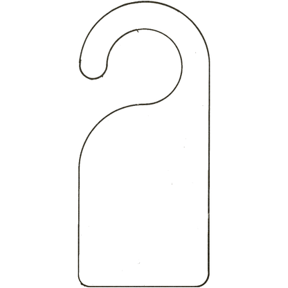 Dørskilt (door hook)