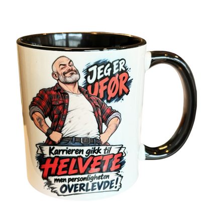 JEG ER UFØR - Kopp