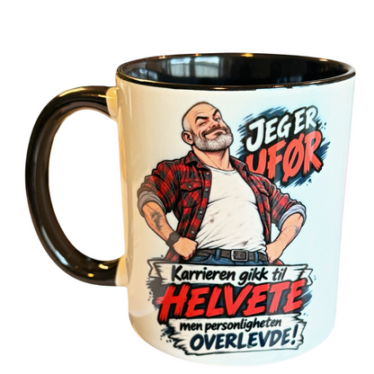JEG ER UFØR - Kopp