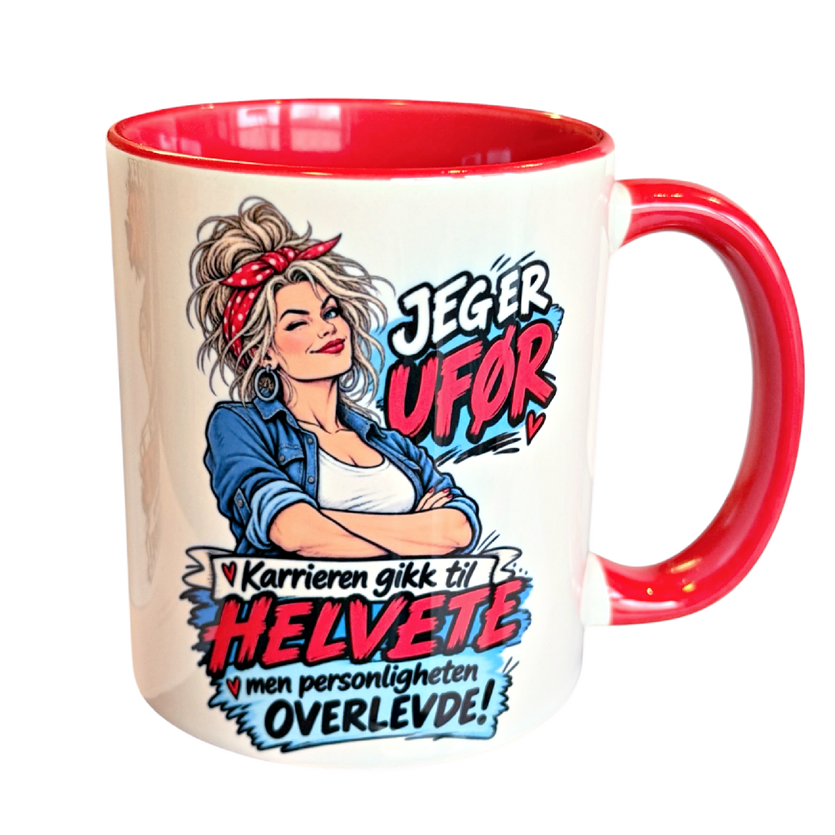 JEG ER UFØR - Kopp