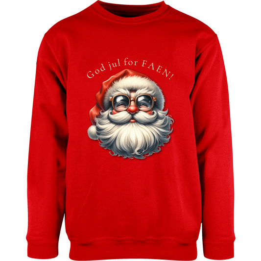 God jul for FAEN! – unisex collegegenser