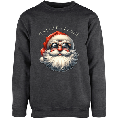 God jul for FAEN! – unisex collegegenser