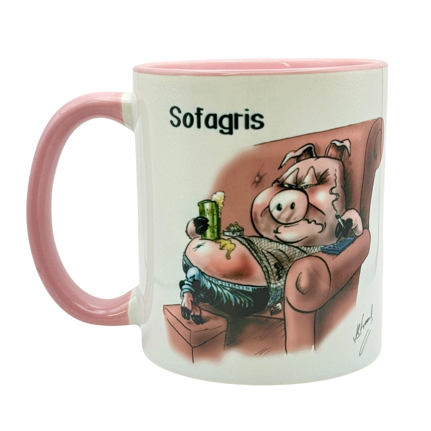Sofagris -KRUS illustrert av Kjetil strand