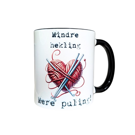 Mindre hekling...mere puling!