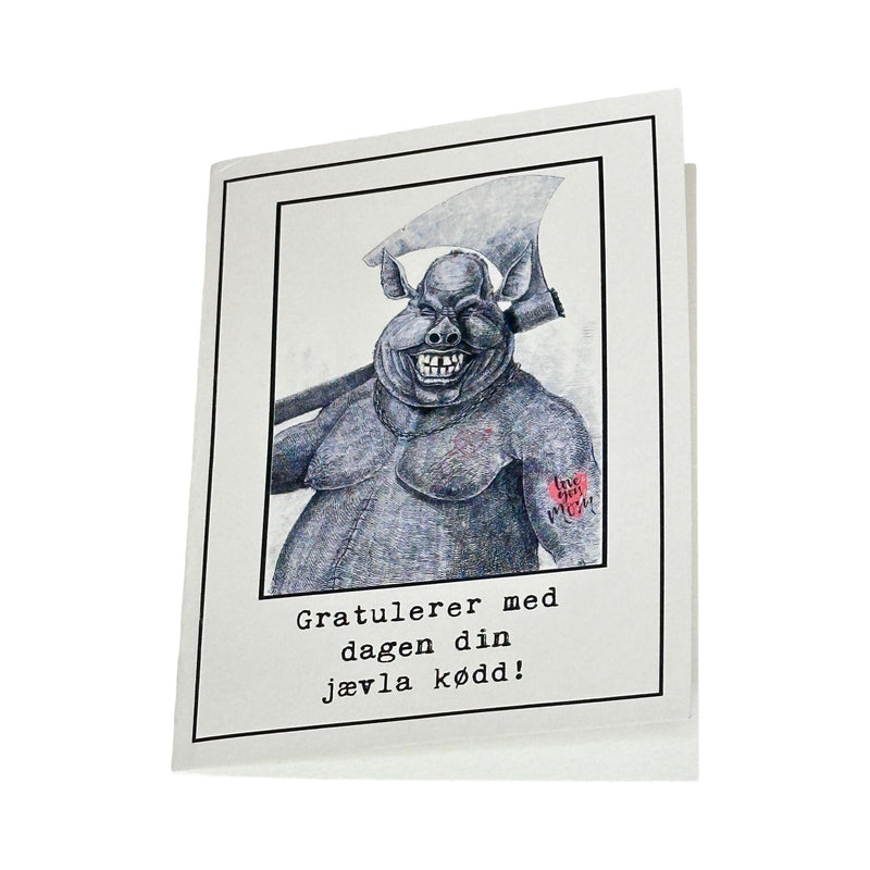 Gratulasjonskort "Gratulerer med dagen..."