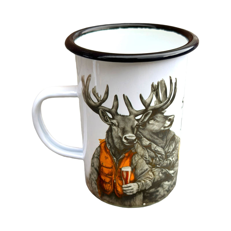 Gavepakke-Jaktkopper i emalje - droyetekster.no