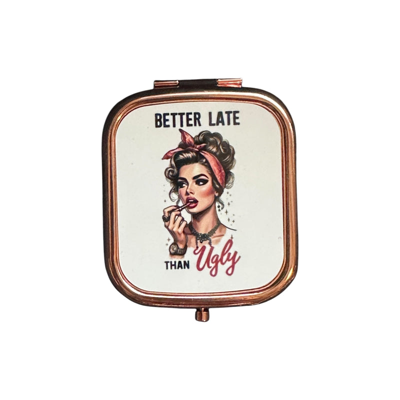 Retro-sminkespeil - droyetekster.no