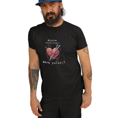 Mindre strikking- mere p...  -T-skjorte