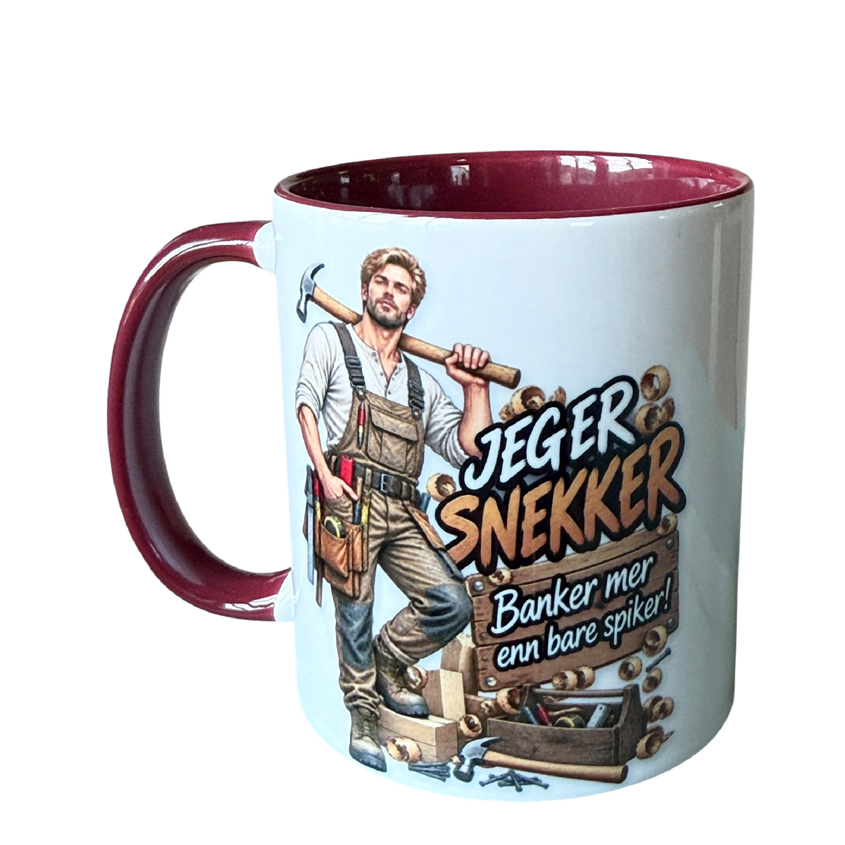 Snekker – morsom yrkeskopp 🔨