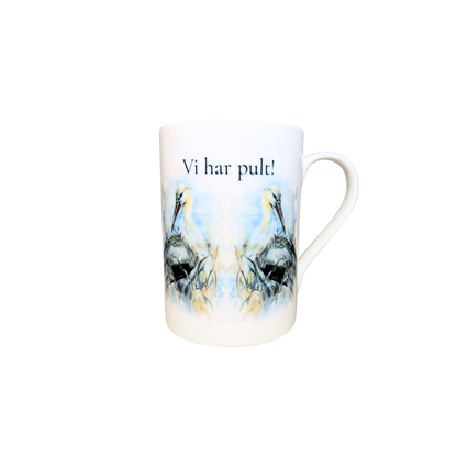 Vi har pult... -Porselenskoppen som popper nyheten for deg!