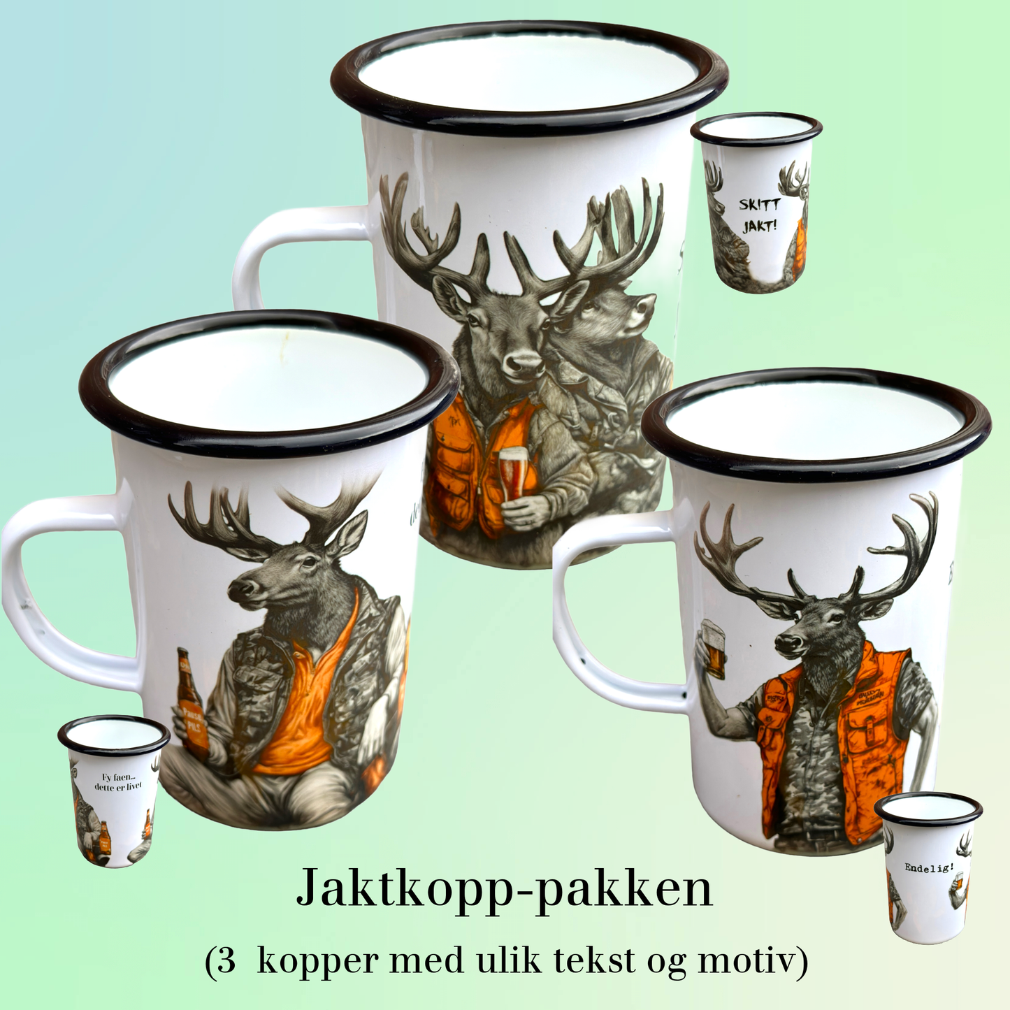 Gavepakke-Jaktkopper