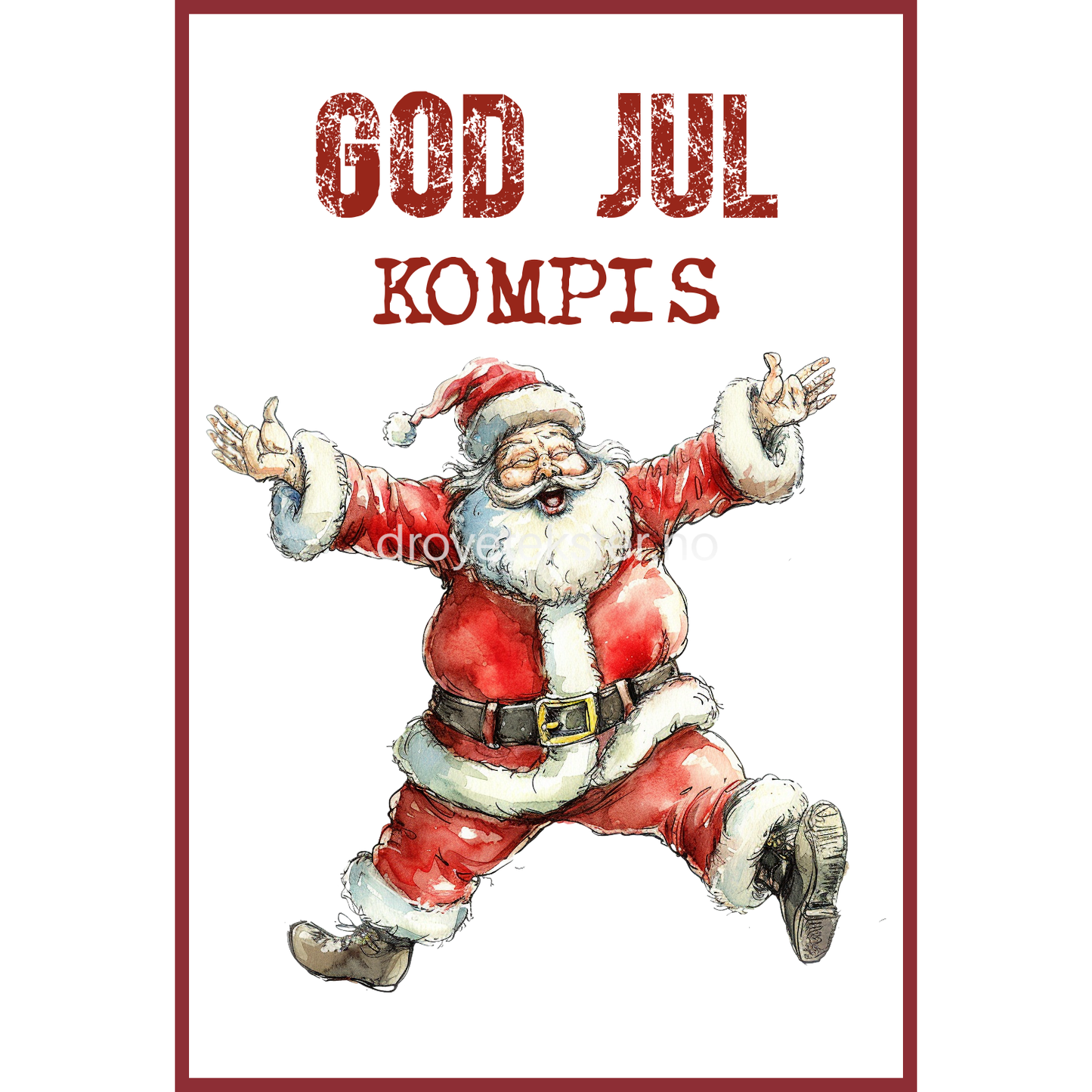 Julekort og pakkelapper