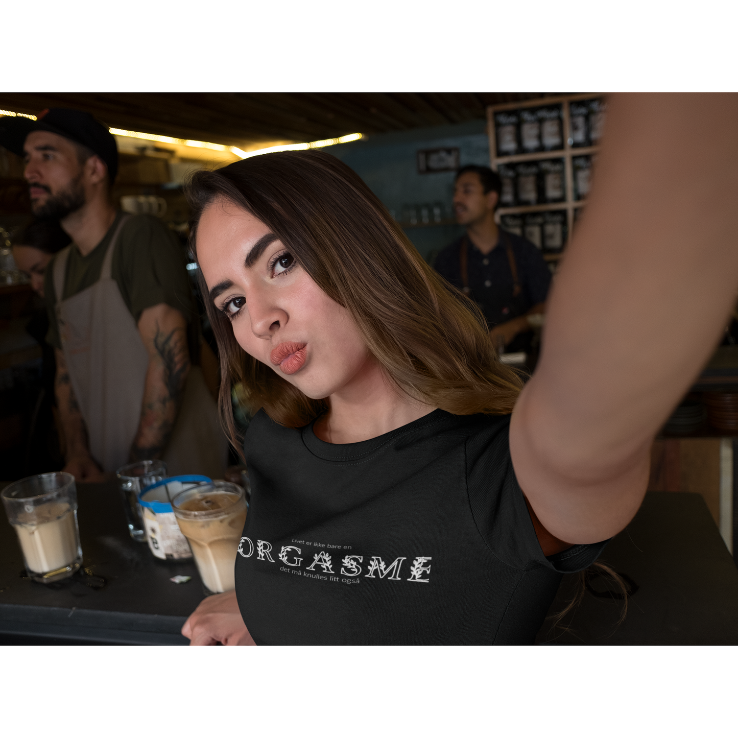 Livet er ikke bare en ORGASME -T-skjorte