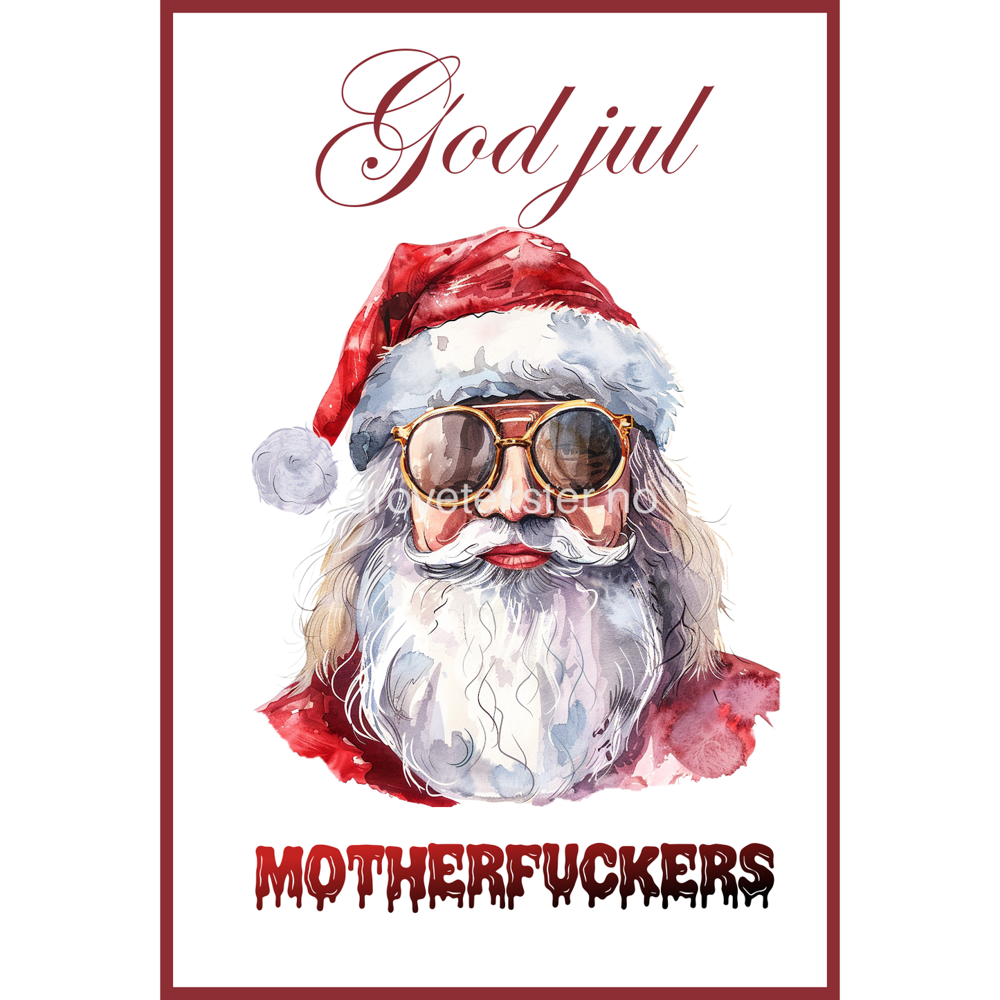 Julekort og pakkelapper