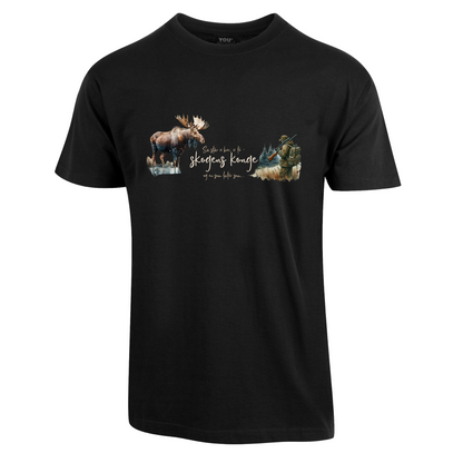 Elgjakt -T-skjorte (unisex)