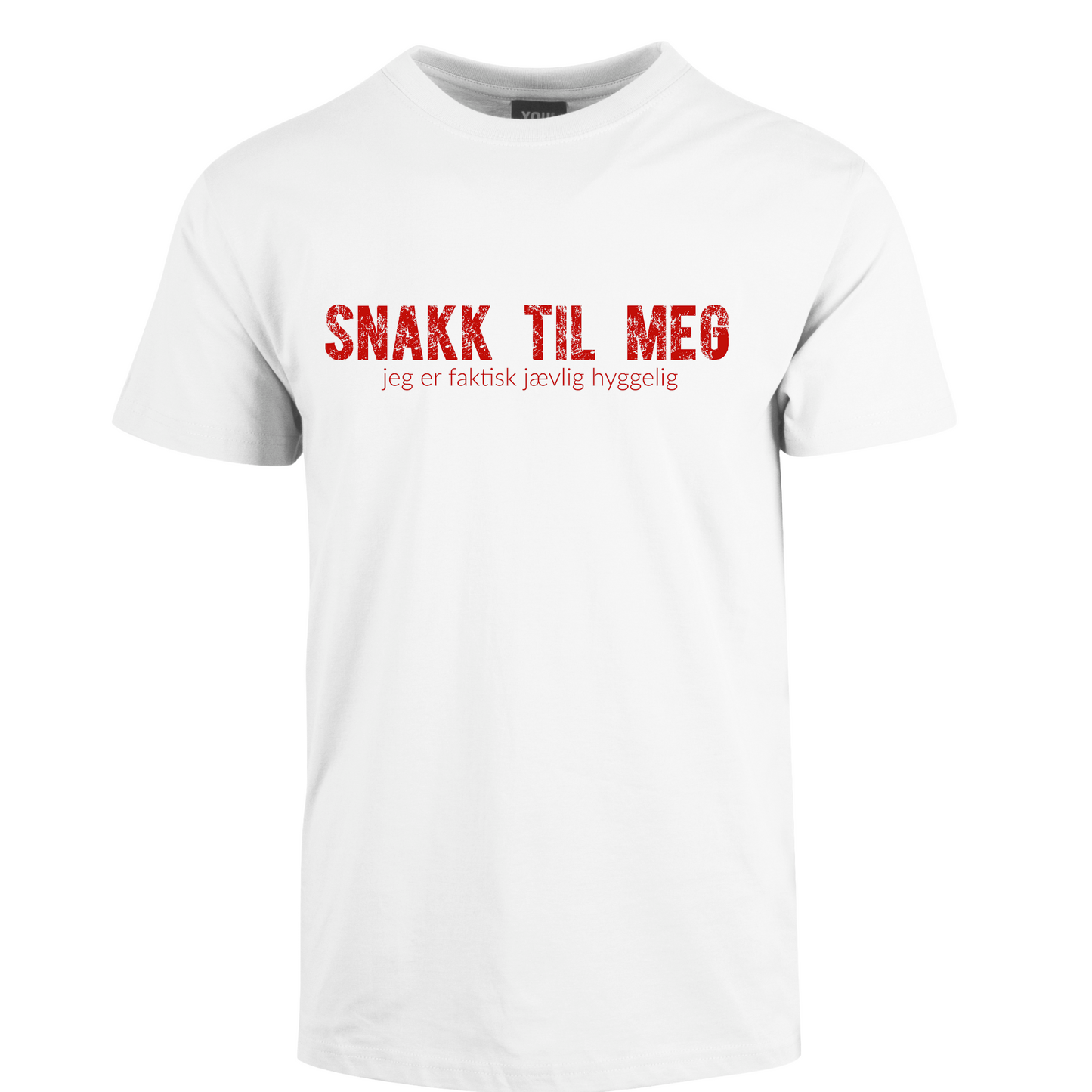 Snakk til meg -T-skjorte