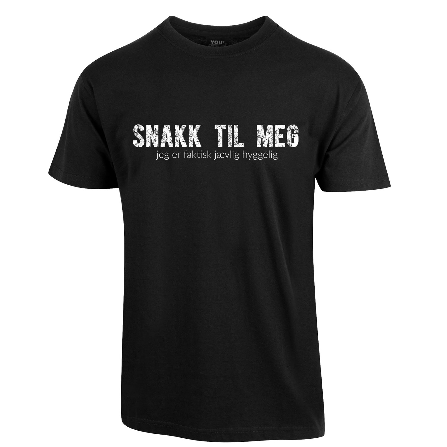 Snakk til meg -T-skjorte