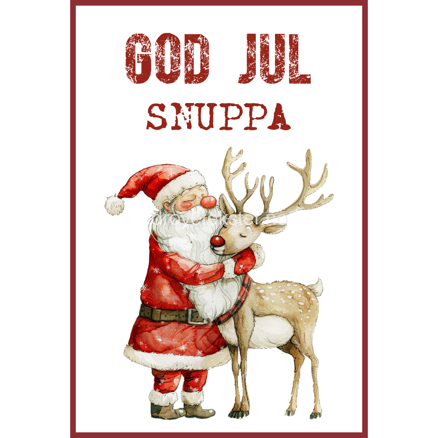 Julekort og pakkelapper