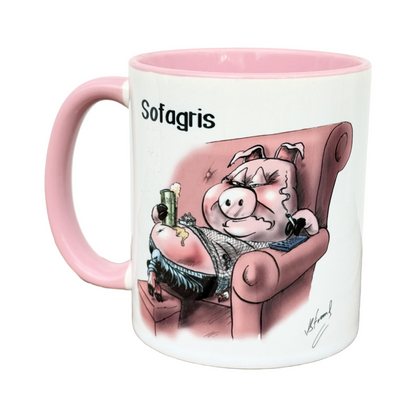 Sofagris -KRUS illustrert av Kjetil strand