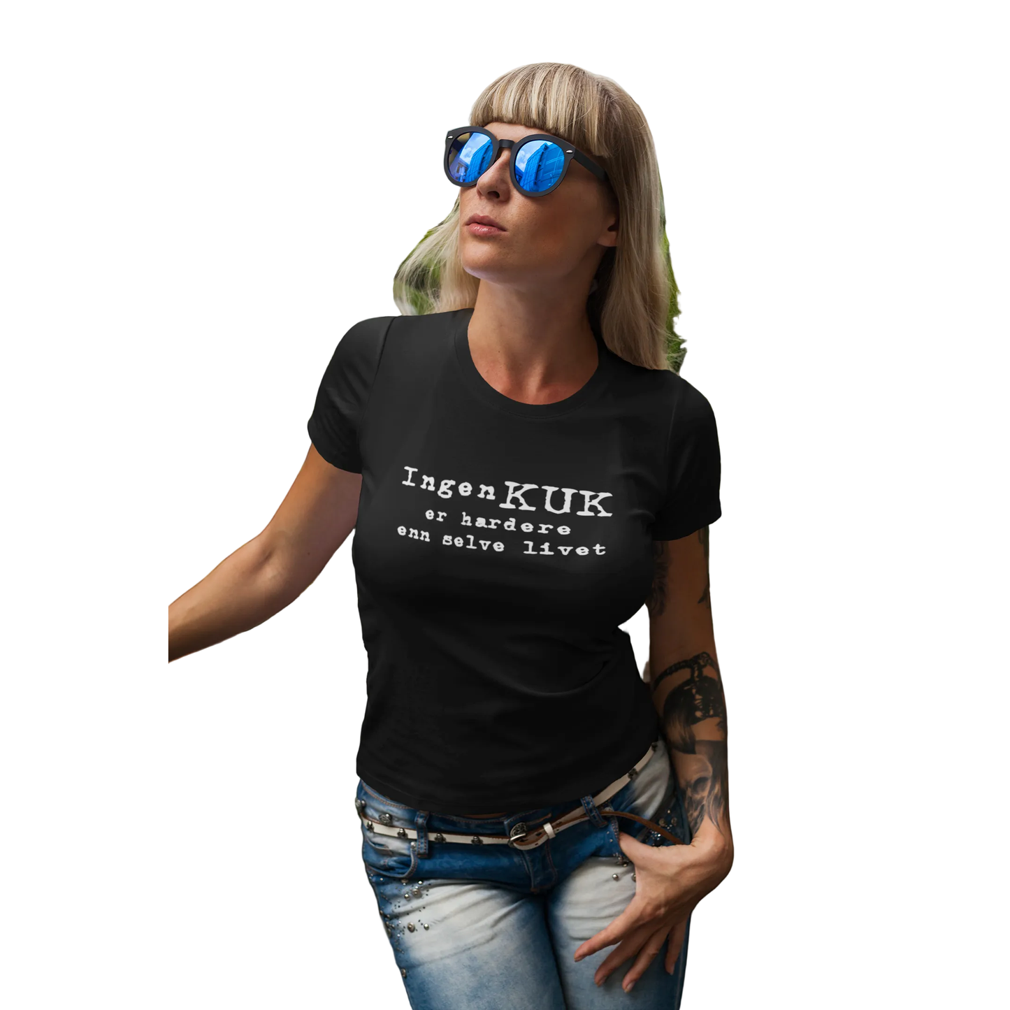 Ingen KUK er hardere enn selve livet (curved fit)