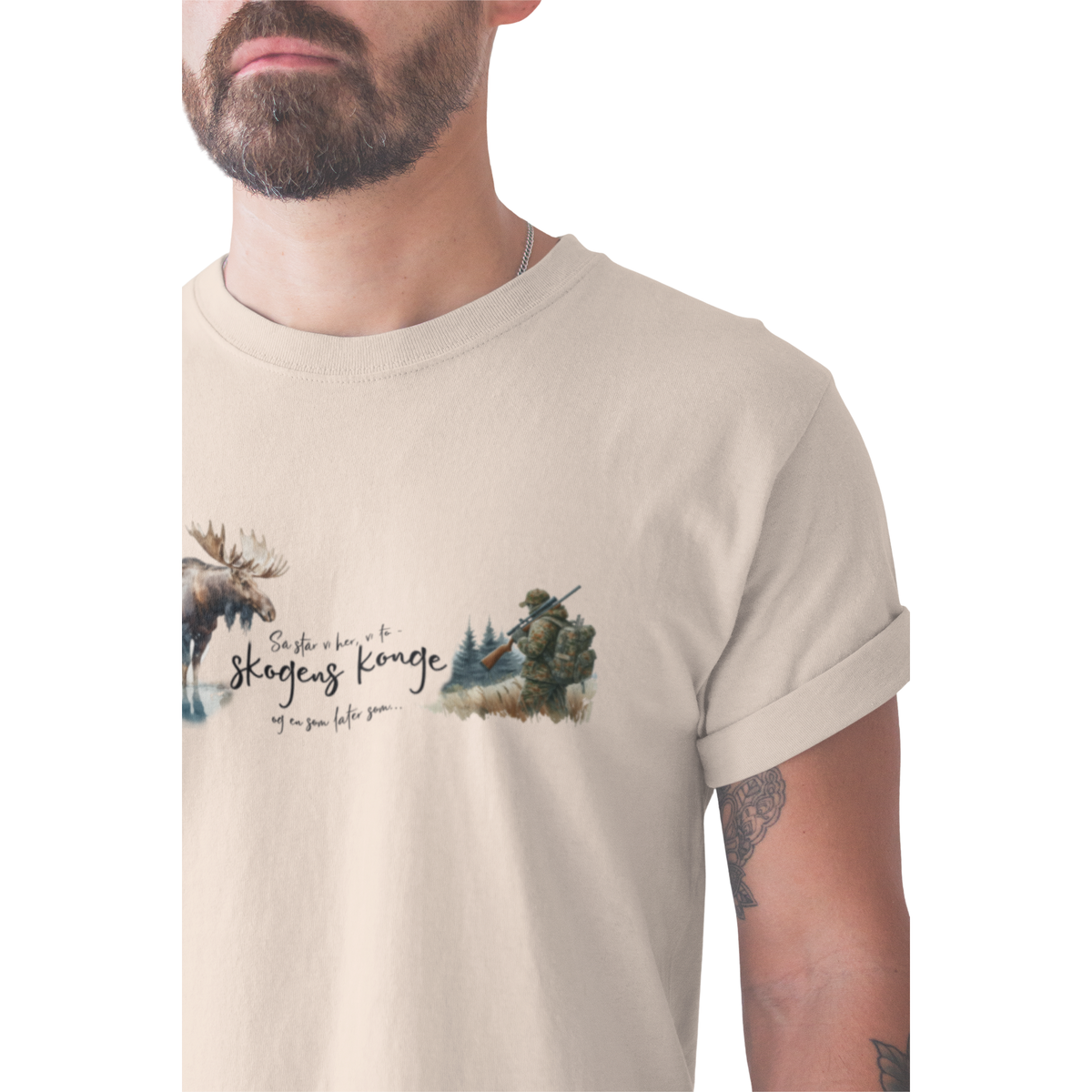 Elgjakt -T-skjorte (unisex)